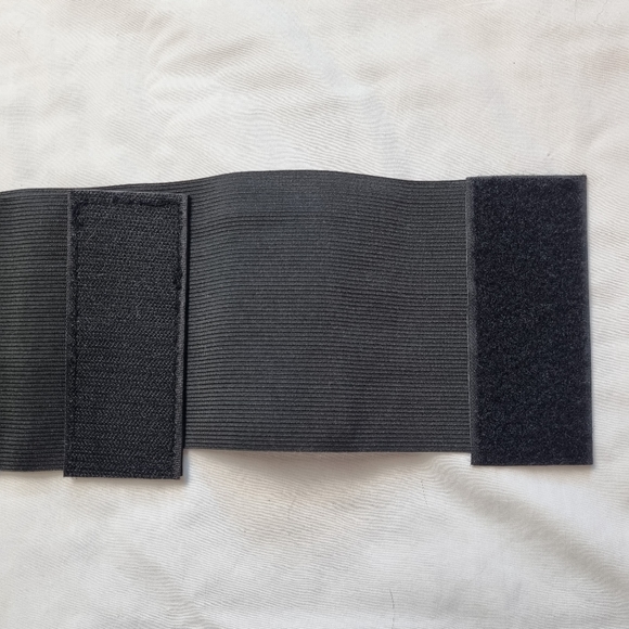 Lace up corset Belt Elastic Black - Picture 3 of 4